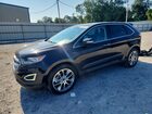 2016 Ford Edge Titanium Черный vin: 2FMPK3K83GBB47768