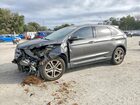 2016 Ford Edge Titanium Серый vin: 2FMPK3K91GBB21503
