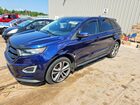 2016 Ford Edge Sport Blue vin: 2FMPK4AP9GBC64656