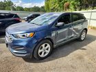 2019 Ford Edge Se Blue vin: 2FMPK4G98KBB07587