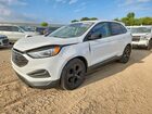 2019 Ford Edge Se White vin: 2FMPK4G9XKBC09795