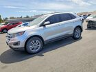2018 Ford Edge Sel Silver vin: 2FMPK4J83JBC15873