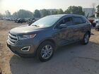 2016 Ford Edge Sel Gray vin: 2FMPK4J90GBB60428