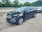 2017 Ford Edge Sel Black vin: 2FMPK4J9XHBC30292