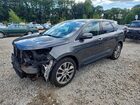 2016 Ford Edge Titanium Gray vin: 2FMPK4K93GBB55058