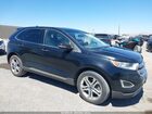 2017 Ford Edge Titanium Черный vin: 2FMPK4K94HBB52493