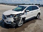 2019 Ford Edge Titanium White vin: 2FMPK4K99KBB27600