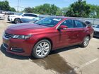 2017 Chevrolet Impala Lt Maroon vin: 2G1105S34H9145786