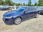 2016 Chevrolet Impala Lt Blue vin: 2G1105SA9G9145442