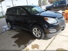 2017 Chevrolet Equinox Ls Черный vin: 2GNALBEK3H1602657