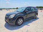 2017 Chevrolet Equinox Ls Black vin: 2GNALBEK9H1527382