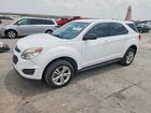 2017 Chevrolet Equinox Ls White vin: 2GNALBEKXH1548659
