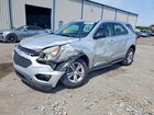 2017 Chevrolet Equinox Ls Silver vin: 2GNALBEKXH6106998