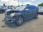 2016 Chevrolet Equinox Ltz Черный vin: 2GNALDEK5G6349192