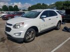 2016 Chevrolet Equinox Ltz White vin: 2GNALDEK7G1185263