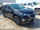 2021 Chevrolet Equinox Fwd Ls Black vin: 2GNAXHEVXM6155355
