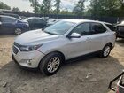 2018 Chevrolet Equinox Lt Silver vin: 2GNAXJEV2J6301346