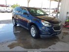 2017 Chevrolet Equinox Ls Dark Blue vin: 2GNFLEEK2H6333299