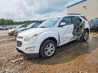 2017 Chevrolet Equinox Lt White vin: 2GNFLFEK8H6273289