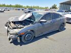 2017 Honda Civic Lx Gray vin: 2HGFC2F52HH537641