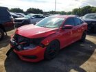 2016 Honda Civic Lx Red vin: 2HGFC2F54GH548428