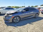 2018 Honda Civic Lx Gray vin: 2HGFC2F58JH550674