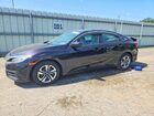 2017 Honda Civic Lx Черный vin: 2HGFC2F59HH570202