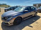 2019 Honda Civic Lx Gray vin: 2HGFC2F61KH569500