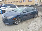 2018 Honda Civic Ex Blue vin: 2HGFC2F70JH584920