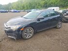 2017 Honda Civic Ex Черный vin: 2HGFC2F72HH543649