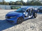 2019 Honda Civic Sport Blue vin: 2HGFC2F81KH513624