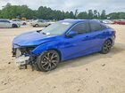 2019 Honda Civic Sport Blue vin: 2HGFC2F86KH586469