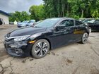 2017 Honda Civic Ex Черный vin: 2HGFC3A37HH361908