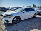 2022 Honda Civic Ex White vin: 2HGFE1F70NH318985