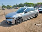 2023 Honda Civic Sport Silver vin: 2HGFE2F56PH529843