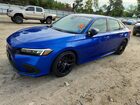 2022 Honda Civic Sport Blue vin: 2HGFE2F59NH535505