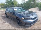 2025 Honda Civic Hybrid Sport/sport Touring Gray vin: 2HGFE4F83SH350710