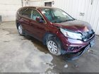2016 Honda Cr-v Ex Maroon vin: 2HKRM4H55GH604580
