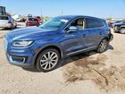 2019 Lincoln Nautilus Select Blue vin: 2LMPJ6K97KBL41763