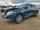 2016 Lincoln Mkx Reserve Blue vin: 2LMTJ8LR9GBL32076