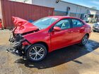 2016 Toyota Corolla Le Plus Red vin: 2T1BURHE0GC546220