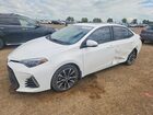2018 Toyota Corolla L Белый vin: 2T1BURHE1JC989953