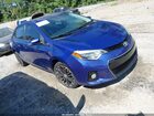 2016 Toyota Corolla S Plus Синий vin: 2T1BURHE2GC579400