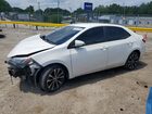 2018 Toyota Corolla Se White vin: 2T1BURHE6JC018754