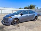 2018 Toyota Corolla Le Blue vin: 2T1BURHE6JC065721
