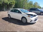 2016 Toyota Corolla Le White vin: 2T1BURHE8GC560348