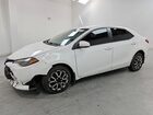 2017 Toyota Corolla Le White vin: 2T1BURHE8HC947628