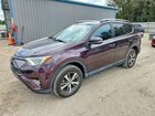 2017 Toyota Rav4 Xle Фиолетовый vin: 2T3WFREV9HW338876