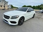 2016 Mercedes-benz C 450 4matic Amg White vin: 55SWF6EB9GU120167