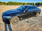 2019 Bmw 530 Xi Черный vin: WBAJA7C57KWW26756
